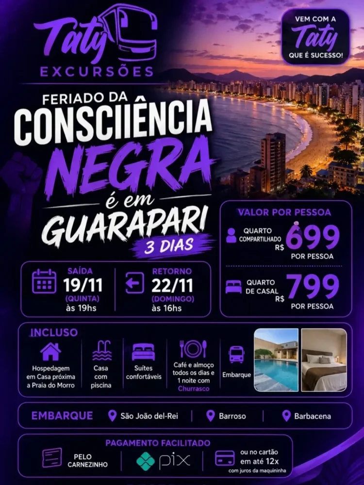 Feriado da Consciência Negra em Guarapari