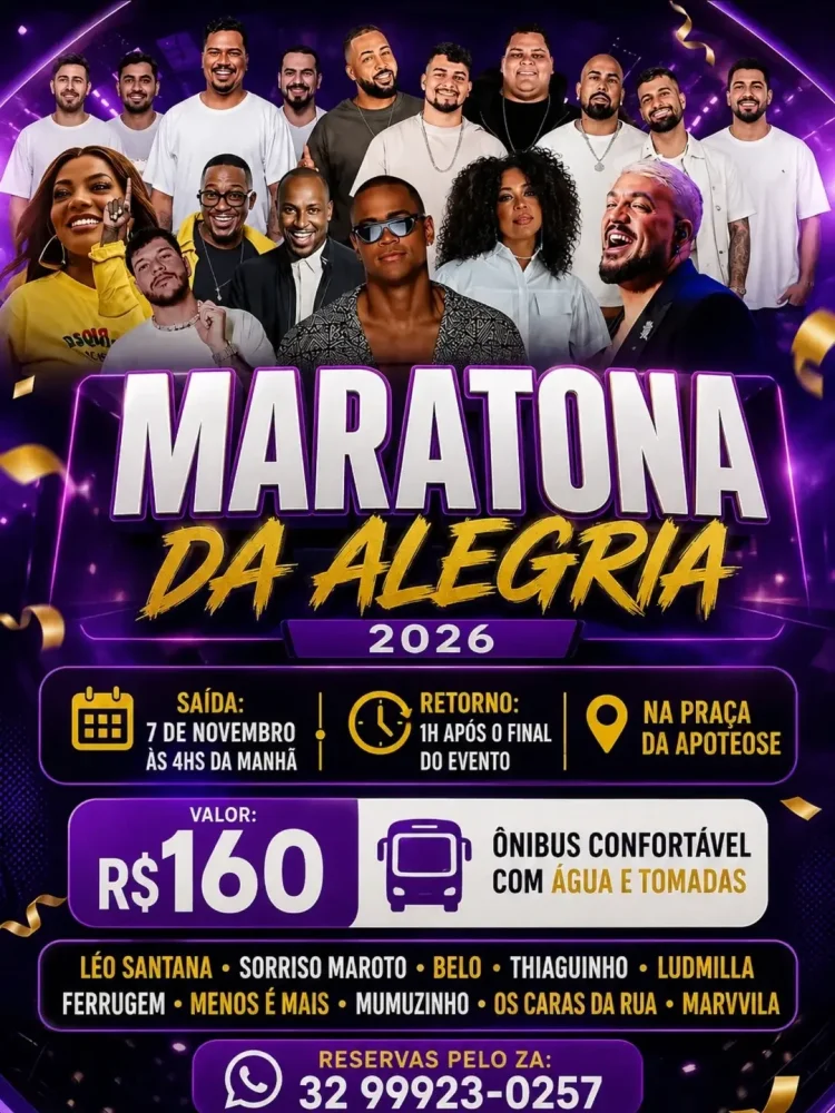 MARATONA DA ALEGRIA 2026